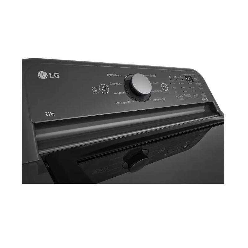 LAVADORA DE CARGA SUPERIOR LG SMART INVERTER 23 KG NEGRO WT23MT6HKA